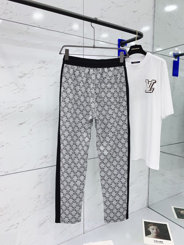 Celine 2023SS spring/summer new product full print casual shorts ?, made of selected high-quality fabrics, excellent comfort, customer-supplied hardware accessories, full print logo printing - Image 10