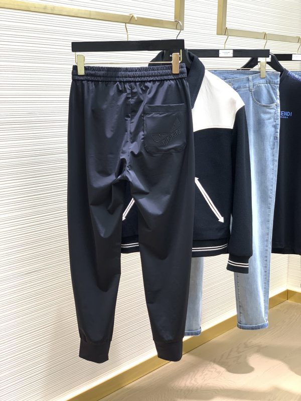 FENDI, the newest product in the spring of 2023, is available at counters at the same time, original order, fashionable casual pants, imported original fabric, exquisite printing process letter pattern logo - Image 9