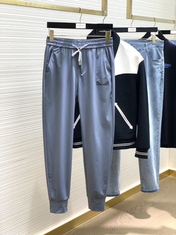 FENDI, the newest product in the spring of 2023, is available at counters at the same time, original order, fashionable casual pants, imported original fabric, exquisite printing process letter pattern logo - Image 11