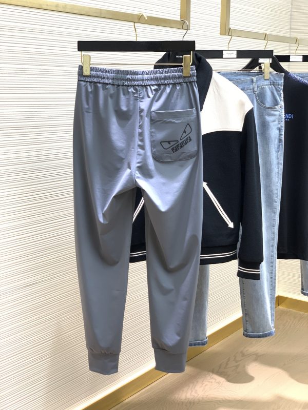 FENDI, the newest product in the spring of 2023, is available at counters at the same time, original order, fashionable casual pants, imported original fabric, exquisite printing process letter pattern logo - Image 18