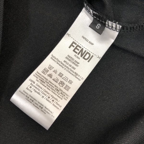 FENDI 2023 spring and summer latest, official website spring and summer new men's short-sleeved lapel polo shirt, high-end custom imported mercerized pearl cotton fabric, comfortable to wear - Image 16