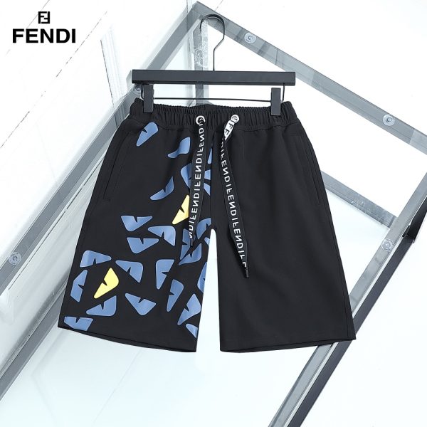 FENDI2023 High Quality Summer Casual Shorts ?Plain high-density stretch polyester fabric with super breathability, moisture wicking and UV resistance
