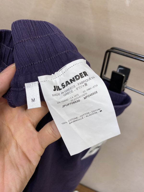 JIL Sander 23 spring and summer new label drawstring shorts, German minimalist luxury brand JIL SANDER - Image 5