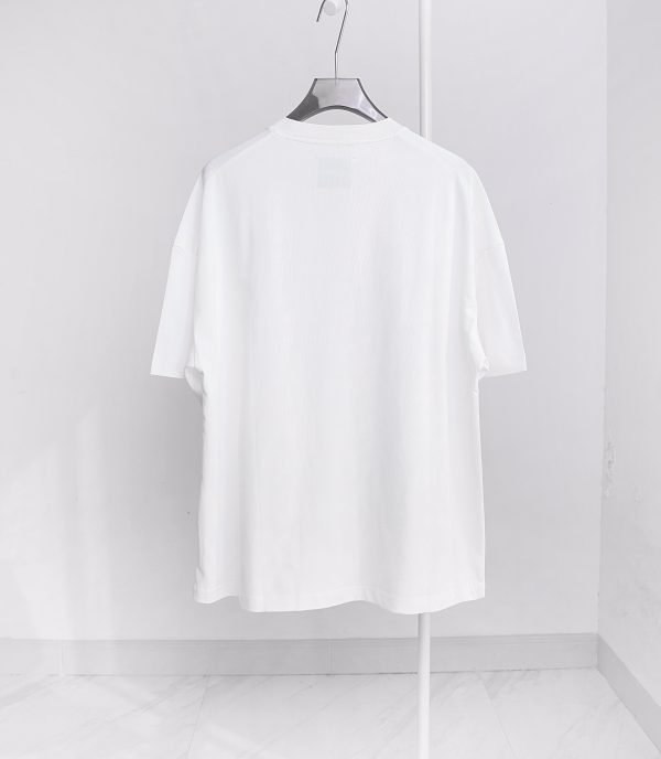 JIL Sander 23 spring and summer new products Twelve constellation series (Leo Leo) logo patch embroidery round neck short-sleeved T-shirt - Image 16