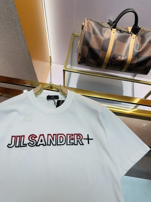 Jil Sander x Arcteryx* 23 years new toothbrush embroidered short sleeves, small embroidered logo on the back, same style for men and women, 230g pure cotton double yarn fabric, fashionable and versatile, comfortable and breathable - Image 4