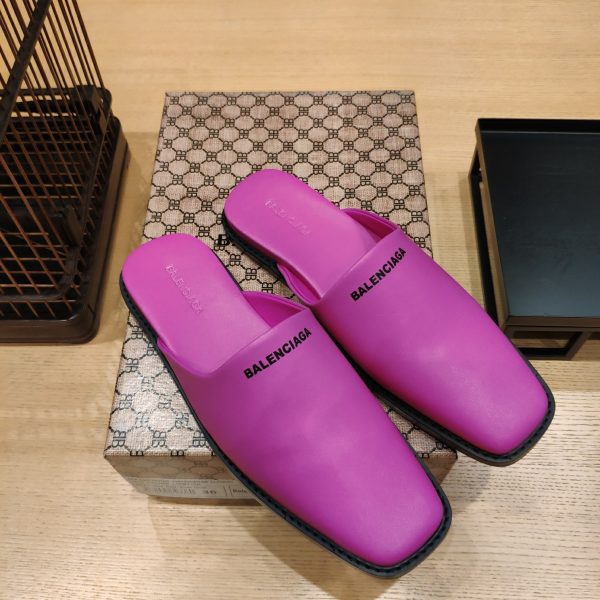 ? ? Balenciaga2023 (2023 official latest printed B-pattern magnet folding box packaging) Multi-color spring and summer beauty ? (Top version, exclusive release.) In spring and summer, the first choice for online celebrities is the beautiful product with printed Logo soles and letter logo casual lazy slippers. - Image 6