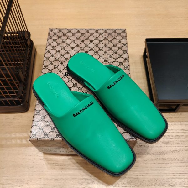 ? ? Balenciaga 2023 Spring/Summer 2023 Spring/Summer Internet celebrity first choice beautiful products full of printed Logo soles, letter logo casual lazy slippers - Image 6