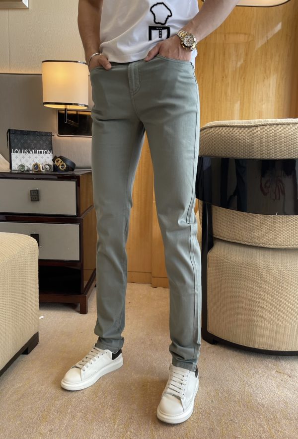 Ysl - 2023ss spring and summer new products will be launched simultaneously. Original order high quality stylish casual pants. Super versatile. Exclusive customization - imported high-end cotton fabric - Image 4