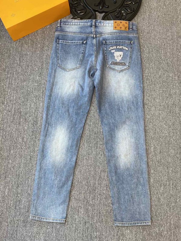 YSL-23 spring and summer original single men's fashion casual denim jeans, Hong Kong foreign company channel goods, high-end Japanese OEM products, heavy platinum quality products - Image 4