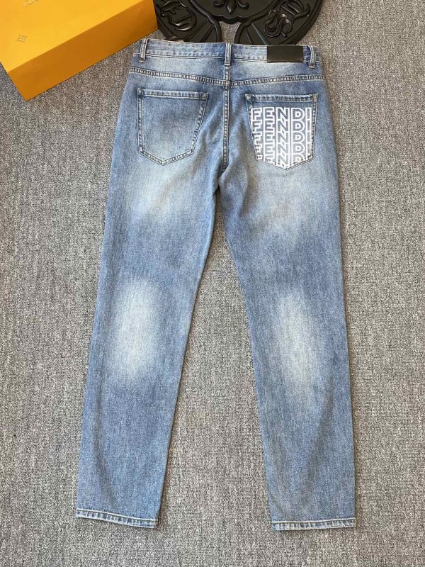 YSL-23 spring and summer original single men's fashion casual denim jeans, Hong Kong foreign company channel goods, high-end Japanese OEM products, heavy platinum quality products - Image 2