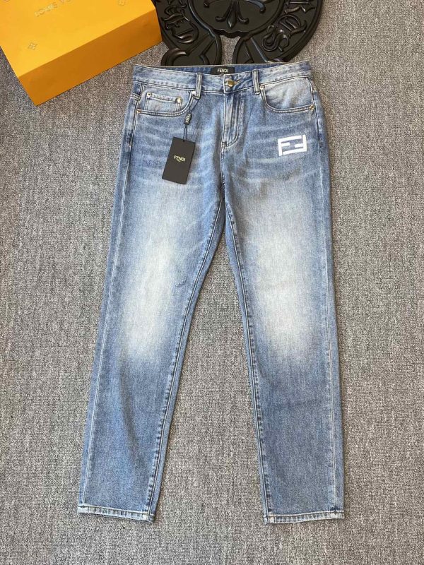 YSL-23 spring and summer original single men's fashion casual denim jeans, Hong Kong foreign company channel goods, high-end Japanese OEM products, heavy platinum quality products - Image 3