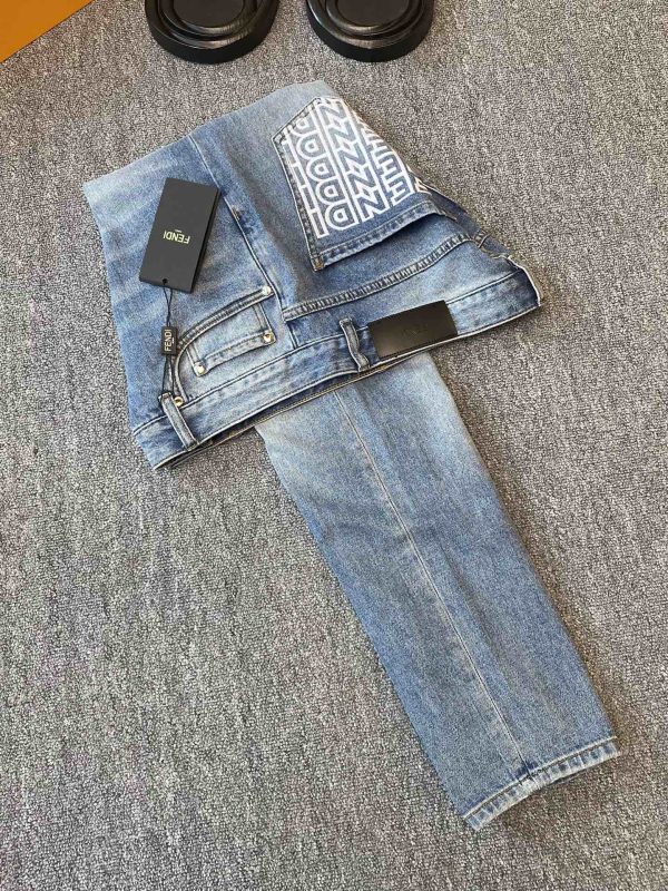 YSL-23 spring and summer original single men's fashion casual denim jeans, Hong Kong foreign company channel goods, high-end Japanese OEM products, heavy platinum quality products - Image 7