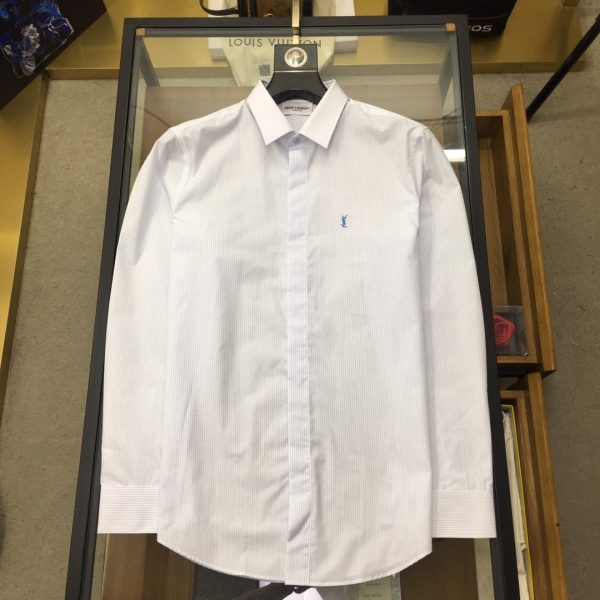 YSl/?2023 spring and summer fashion style long-sleeved shirt! Version: High-end fashion aesthetic design combined with three-dimensional cutting version makes wearing more comfortable and ornamental