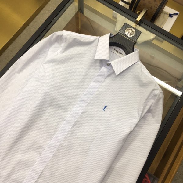 YSl/?2023 spring and summer fashion style long-sleeved shirt! Version: High-end fashion aesthetic design combined with three-dimensional cutting version makes wearing more comfortable and ornamental - Image 5