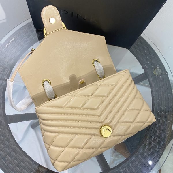 PINKO swallow bag authentic purchase 21 autumn and winter new sheepskin armpit chain pillow bag shoulder diagonal women’s bag 21/14/9 C - Image 6