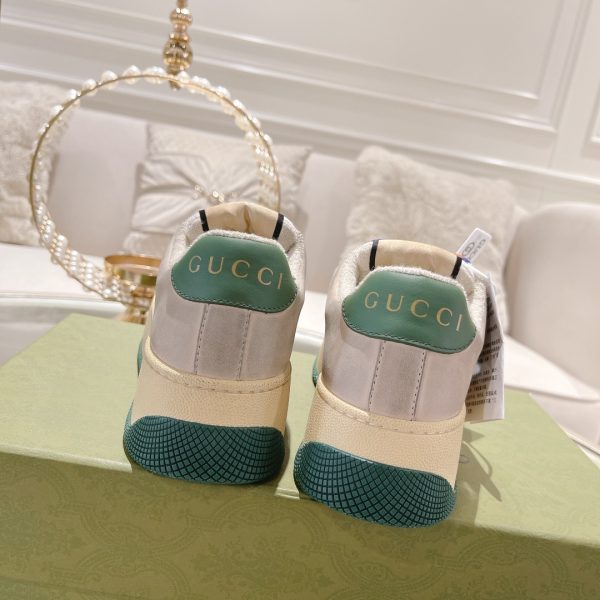 Gucci’s latest chubby thick-soled dirty shoes couple casual shoes 6cm height increasing shoes - Image 3