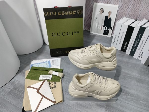 High version of Gucci dad shoes for couple G - Image 10