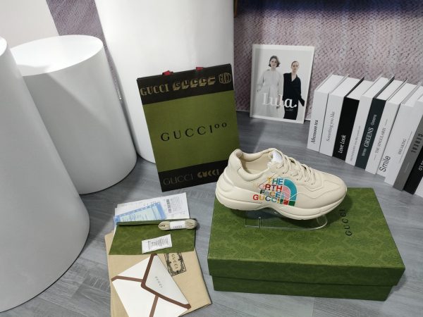 High version of Gucci dad shoes for couple R - Image 9