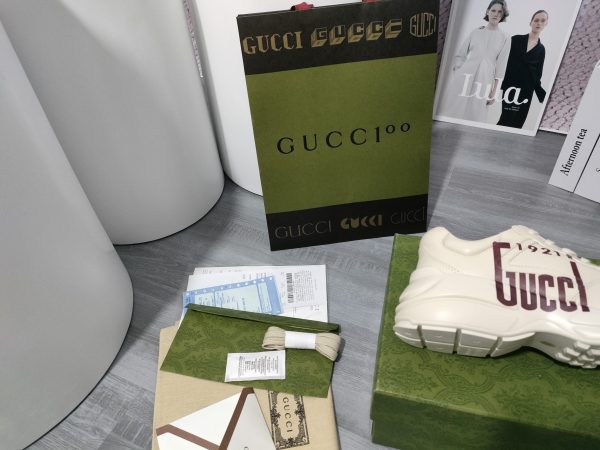 High version of Gucci dad shoes for couple GG - Image 6