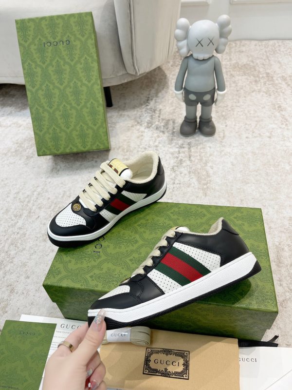 Newly upgraded Gucci dirty shoes for couples GG series distressed and casual H - Image 4