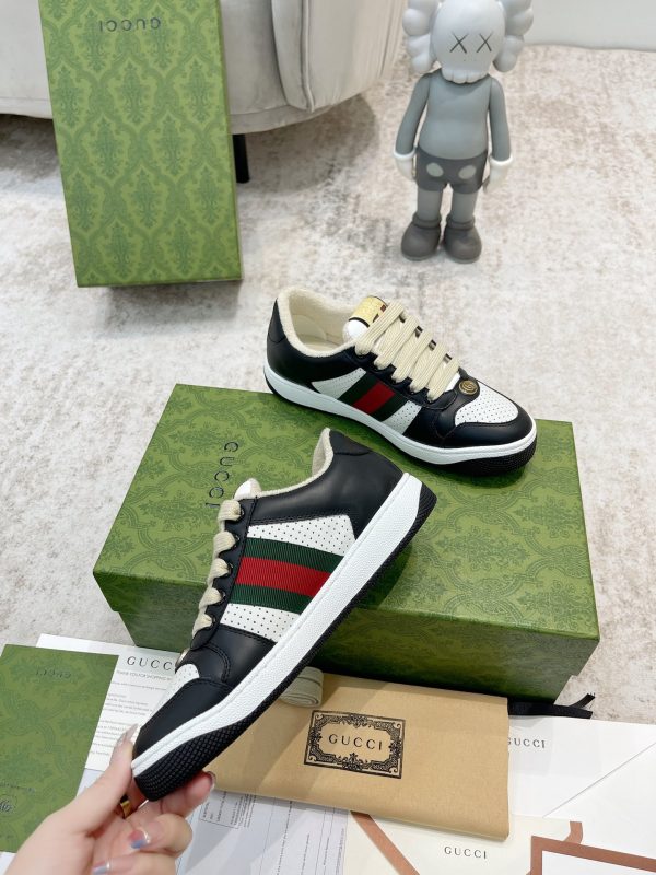 Newly upgraded Gucci dirty shoes for couples GG series distressed and casual H - Image 5
