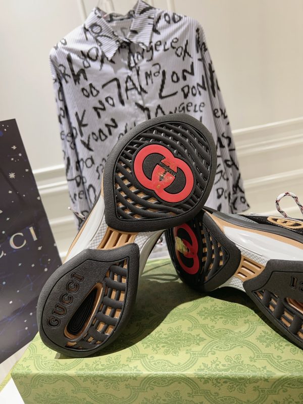 Gucci 2023ss new RUN series couple casual sports shoes running shoes dad shoes - Image 9