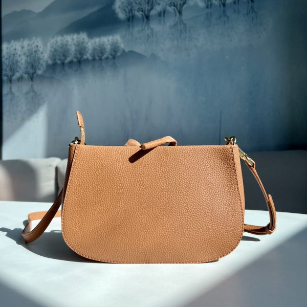 Marc Jacobs New Pure Original Half-Circle Messenger Bag Leather Shoulder Strap Adjustable Dust Bag B - Image 3