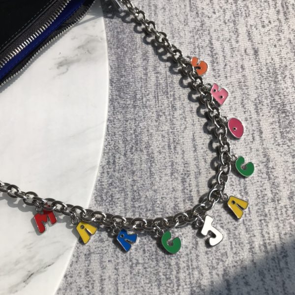 Marc Jacobs Devon Charm Purse Letter Chain Armpit Bag Shoulder! The Shoulder Strap Can Be Detached To Make A Necklace Black - Image 9