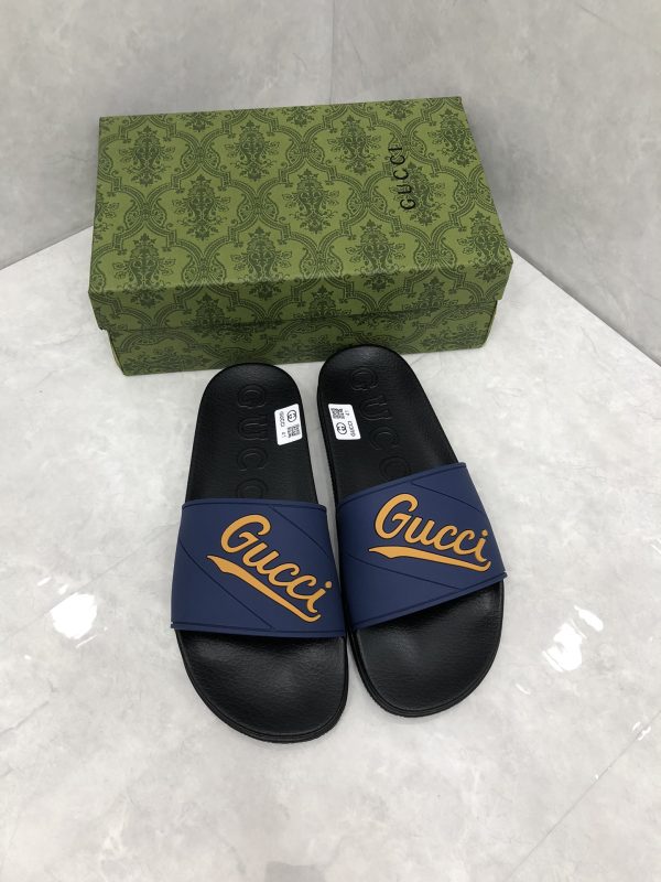 Gucci men’s and women’s homobian Gudgem slippers sandals J - Image 3