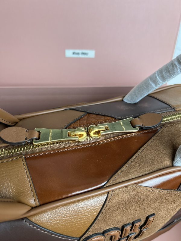 MiuMiu new calfskin briefcase 5BB117-2DD - Image 6