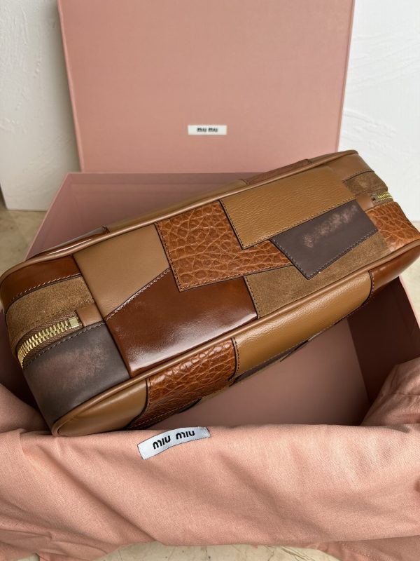 MiuMiu new calfskin briefcase 5BB117-2DD - Image 9